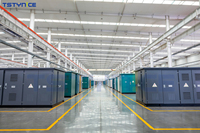 Poste de transformateur compact préfabriqué OEM 13,8 kV monophasé/triphasé 500 kVA 630 kVA 800 kVA 1000 kVA Distribution 480 V