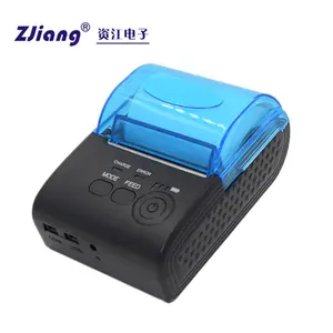 Impressoras de voz portáteis móveis na china, com mini dispositivo azul de dente para samsung zj/POS-5805