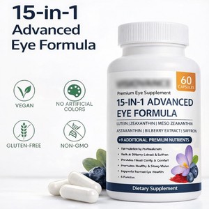 Stock disponible, livraison gratuite : 60 capsules de <span class=keywords><strong>vitamine</strong></span> <span class=keywords><strong>E</strong></span> pour la santé oculaire des adultes - EYEFORMULA, best-seller transfrontalier sur les sites indépendants, TikTok, <span class=keywords><strong>Amazon</strong></span> - Product Image 1