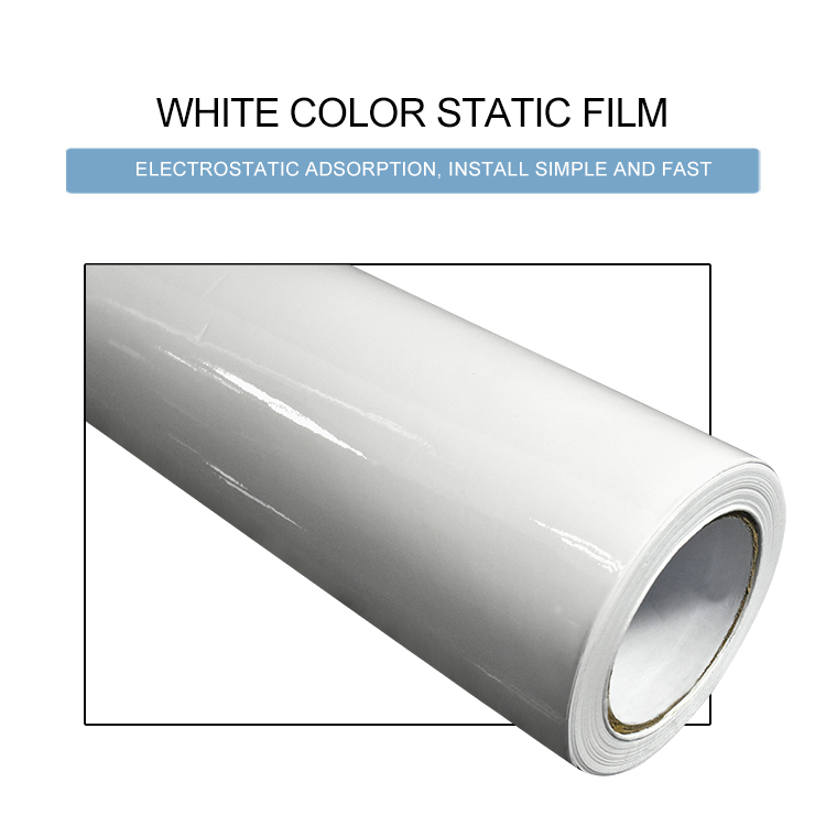 De alta calidad de materia prima de PVC Color blanco película de la ventana