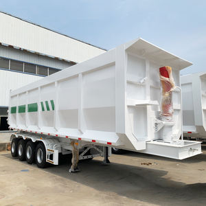 Prix usine Nouveau CHENGDA Semi-remorque benne basculante 5 essieux 14m-16m Peinture jaune Benne hydraulique 5001-10000kg pour charbon <span class=keywords><strong>de</strong></span> rebut - Product Image 2