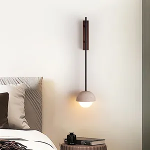 Modern Creative Wabi Sabi Flower Shaped LED Wall Lamp Simple Warm Bedroom Bedside <strong>Sconce</strong> <strong>Light</strong> for Stone Apartment Home Villa - Product Image 2