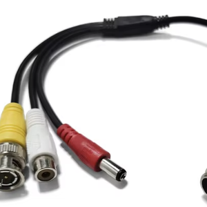 Cáp bộ chuyển đổi âm thanh máy bay gắn trên xe, đầu nối máy bay với cáp BNC + RCA + DC, máy bay đến cáp AV - Product Image 1