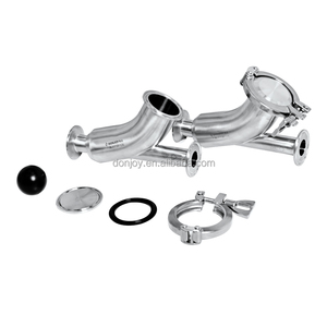 DONJOY <span class=keywords><strong>Clapet</strong></span> <span class=keywords><strong>anti</strong></span>-retour médical sanitaire 4 pouces en acier inoxydable 316 y type fabricant - Product Image 2