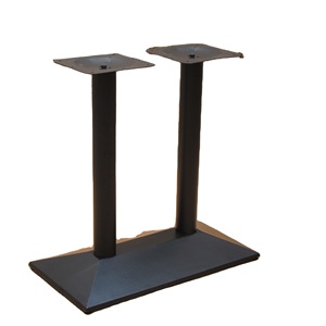 Chân bàn cà phê bằng gang đúc, chân bàn ăn bằng thép kim loại màu đen hiện đại cho nhà hàng - Product Image 1