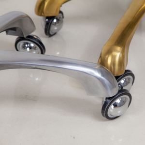 Sedia Girevole Regolabile a 360 Gradi per Salone di Bellezza, Parrucchiere e Ufficio con Regolazione dell'Altezza - Product Image 6