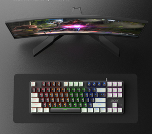 Tùy chỉnh Ergonomic 87-Keys RGB Backlit chơi game Bàn Phím Cơ khí USB Loại C ABS nhựa ThinkPad cho PC và máy tính xách tay - Product Image 6
