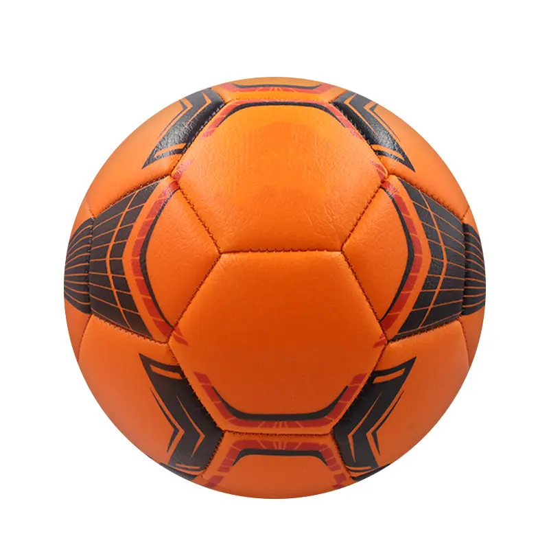 Bola de futebol de pvc tpu com tamanho oficial, tamanho oficial para treino, com logotipo personalizado, impresso para combinação