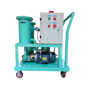 Hot Sale Impurity Removal and Oil-water Separator Vacuum Motor Oil Filter Portable Hydraulic Oil Purifier Degassing Dehydration
