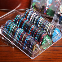 100 pièces par boîte celluloïd Alice acoustique basse électrique plectre médiateur coloré guitare médiators pour pièces de guitare