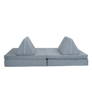 Ensemble de tapis de jeu pour canapé enfant, 8 pièces, gris, multi-modules, jouet éducatif en blocs de construction pour enfants de 2 à 4 ans - Product Image 3