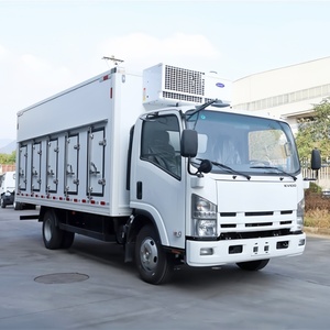 ISUZU 700P 8 Ton Insulated Ice Cream Refrigerator Truck 4x2 Small Refrigerated Freezer Food Goods Transport Truck - Product Image 1
