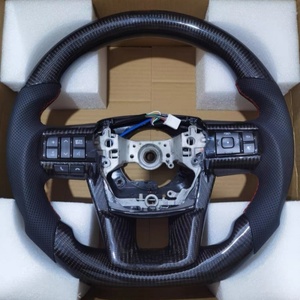 Volant en fibre de carbone pour <span class=keywords><strong>Toyota</strong></span> LC76 LC70 Fortuner Vigo Hilux Land Prado Fortuner 4 Runner Hilux Fortuner Real - Product Image 2
