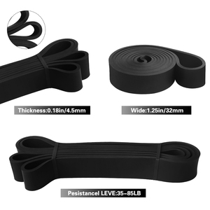 Hot bán phòng tập thể dục hỗ trợ ban nhạc Kit thiết lập của 5 cấp độ kéo lên kháng ban nhạc với cửa Neo - Product Image 4