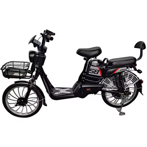 Bicicleta Eléctrica Urbana con Motor Trasero <span class=keywords><strong>de</strong></span> 48V 500W - 60km <span class=keywords><strong>de</strong></span> Autonomía, 2 Asientos, No Requiere Licencia <span class=keywords><strong>de</strong></span> <span class=keywords><strong>Conducir</strong></span> - Product Image 1