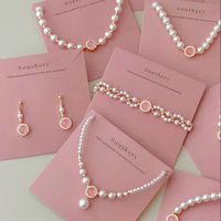 Cartes de Présentation de Bijoux pour Boucles d'Oreilles et Colliers, Papier Spécial Imprimé en Couleur, Logo Personnalisé, Vente en Gros Direct Usine