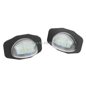 Factory Supply Car LED License Plate Lights For Toyota Corolla Auris Alphard Sienna Wish Scion XB XD Urban