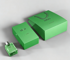 Caja de regalo de perfume deslizante de cartón de lujo con logotipo personalizado de fábrica, para botellas de vidrio de 10 ml y 50 ml, con papel de regalo. - Product Image 2