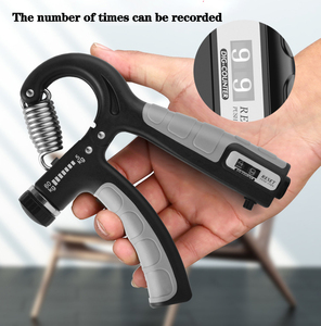 Allenatore per la Forza della Presa con Contatore e Resistenza Regolabile, per Avambraccio e <span class=keywords><strong>Mani</strong></span>, per Fitness e Allenamento - Product Image 4