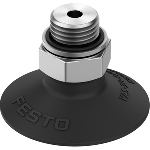 Almohadilla de Succión de Vacío de Silicona Integrada con Puerto Roscado Flexible Resistente a Altas Temperaturas, Diseño de Entrada Roscada de una Sola Pieza - Product Image 3