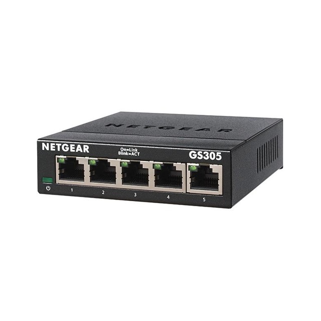GS305v3 Unmanaged Essentials Switch 5-Port Gigabit Ethernet Unmanaged Essentials Switch