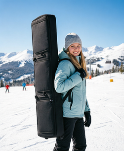 Nueva Bolsa de Esquí OEM Personalizada de Invierno con Ruedas, Tres Zonas de Separación Húmedo/Seco, Impermeable, para Guardar Botas de Esquí, Casco, Viajes al Aire Libre - Product Image 3