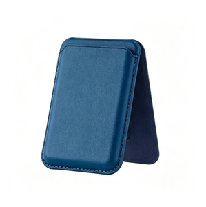 Cartera Magnética Plegable para iPhone, con Soporte, de Cuero Delgado, para Tarjetas de Identificación e IC, Costuras Finas, Varios Tonos, para la Parte Trasera del Teléfono - Product Image 2