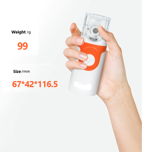 <span class=keywords><strong>Nebulizer</strong></span> Kabut Dingin Plastik <span class=keywords><strong>Ultra</strong></span> Portabel Isi Ulang Ultrasonik Mesh Fungsi Pembersihan Otomatis Bersertifikat CE SGS untuk Asma - Product Image 4