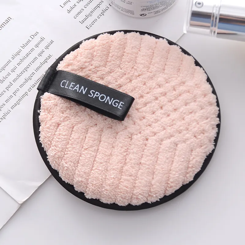 12cm Soft Reusable Makeup Remover Pads and Eye Makeup Remover Pads Set Water Reusable Face Cloth Eco Friendly Makeup Remover Pad