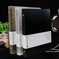 Fournitures de bureau réutilisables A5 A6 B5 reliure à anneaux reliure pour cahier à couverture en PVC à 6 anneaux