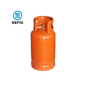 DOT CE ISO 12,5 KG 26.5L lpg cilindro de gas/tanque de propano/Cilindro de gas butano para SEFIC