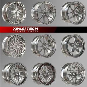ล้อฟอร์จ XINLAI รุ่นใหม่ ขอบโครเมียม ดีไซน์หลายก้าน ขนาด 19-22 นิ้ว 5x112 5x114.3 5x120 ชุด 4 ชิ้น สำหรับและสำหรับ - Product Image 4