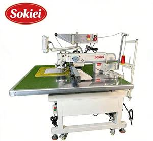 Vente directe usine Nouvelle machine à coudre industrielle automatique à plat pour motifs, haute précision, avec fil chauffant, 600*400mm - Product Image 1