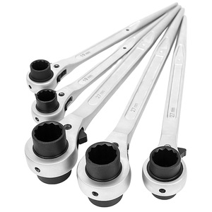 Matte Pointed Ratchet Wrench Metric 19-22 Mm Quick Release Scaffolding Tools - Product Image 1