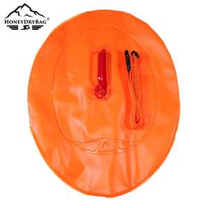 OEM personnalisé, bouée de natation flottante étanche, sac à <span class=keywords><strong>air</strong></span>, bouée de sécurité gonflable en <span class=keywords><strong>TPU</strong></span> PVC pour la natation en eau libre, sac étanche, bouée de natation - Product Image 6