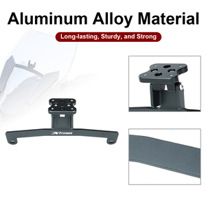 Supporto Staffa di Montaggio per Navigatore GPS e Smartphone Waximoto Compatibile con <span class=keywords><strong>SYM</strong></span> <span class=keywords><strong>JOYMAX</strong></span> <span class=keywords><strong>Z</strong></span> 300 CRUISYM Cruisym Aftermarket - Product Image 4