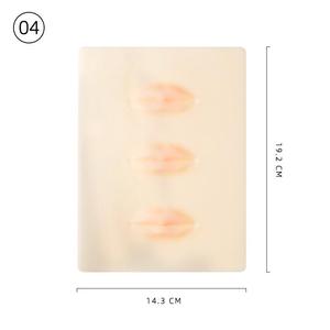 2.0mm 3D Silicone Lip <b>Practice</b> Skin Natural Microblading Tattoo Training <b>Pad</b> for PMU - Product Image 6