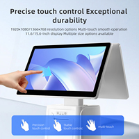 Système de point de vente Android Leiling LL-18C11FA ultra-fin avec écran tactile de 11,6 pouces, résolution Full HD, Bluetooth 5.2/Wi-Fi 6, RK3568 4 cœurs