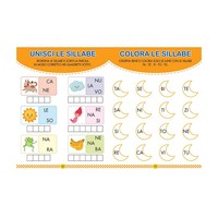Cahier d'activités préscolaires style Edicart, mathématiques, écriture, éducatif, coloré, apprentissage pour enfants, 2 articles, 48 pages, reliure parfaite, offset