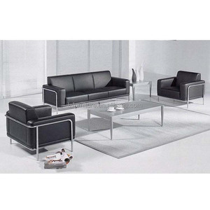 Ensemble de canapés de luxe en cuir véritable de style italien pour salon, design exécutif à prix abordable - Product Image 4