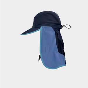 Sombrero de Nailon con Protección UV para Exteriores, Solapa Desmontable para <span class=keywords><strong>el</strong></span> Cuello, Bordado 3D, Ajustable, de Secado Rápido, para Pesca, Senderismo, <span class=keywords><strong>Gorra</strong></span> para <span class=keywords><strong>el</strong></span> <span class=keywords><strong>Sol</strong></span> para Hombres, para Fiestas - Product Image 3