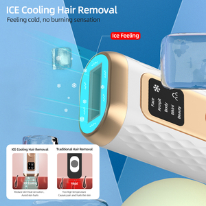 Épilateur portatif de visage d'épilation de <span class=keywords><strong>laser</strong></span> de corps du visage de femmes à Ipl Machine à la maison d'épilation électrique permanente - Product Image 4