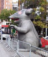Vente chaude 2025 Rat gonflable géant, Souris gonflable géante pour la publicité