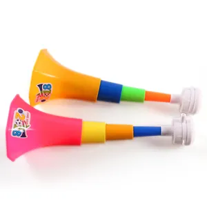 Wholesale Plastic Bulk Buy Toys Whistle Horn Cheering Stretchable Trumpet Toys