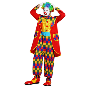 Meilleur prix Costume de <span class=keywords><strong>clown</strong></span> d'Halloween <span class=keywords><strong>sexy</strong></span> pour hommes Ensemble de robe drôle de joker pour cadeau de carnaval de Noël pour adultes pour l'été et l'hiver - Product Image 4
