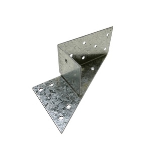 Customized Carbon Steel Stamping Joist Hanger Angle <b>Bracket</b> for Construction Wood Connector - Product Image 1
