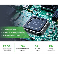 Décryptage de puce, décapsulation, DECAP, DSP, crack, CPLD, déverrouillage, extraction de micrologiciel, extraction de code de puce, rétro-ingénierie de circuits intégrés