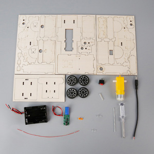 Kit Tecnologico Fai-da-Te per Creazioni Artigianali, Invenzioni, Auto Elettrica Assemblata a Mano, Esperimento Scientifico STEAM - Product Image 3