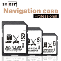 SMIOST GPS actualización Software mapas navegación SD 16GB tarjeta de memoria para GMC 8653 1529 16GB América Cadillac Equinox
