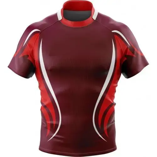 Benutzer definierte Sport bekleidung Trikots Shirt Uniform Top Jersey Großhandel Rugby Shirts Sportswear Erwachsene für Männer Free Design Service